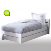 Cama Nido De Madera Maciza Ante