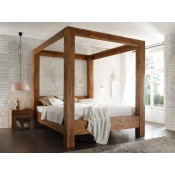 Cama de madera  maciza  Protec